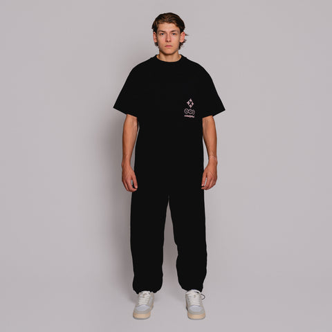 The FBF Soft Force T-shirt is crafted from 340 GSM premium black cotton jersey for heavyweight comfort and durability.