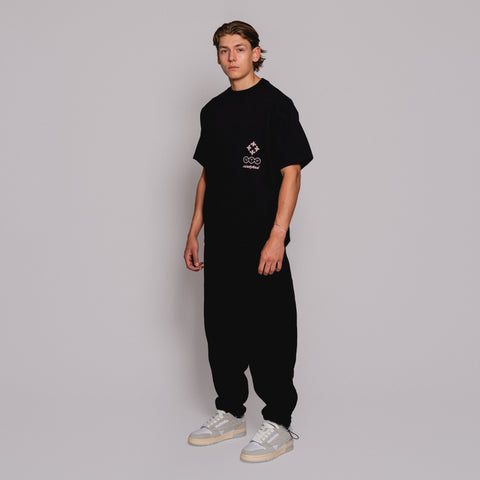The FBF Soft Force T-shirt is crafted from 340 GSM premium black cotton jersey for heavyweight comfort and durability.