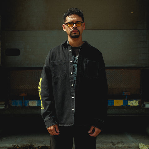HUNDREDBOYZ DENIM SHIRT