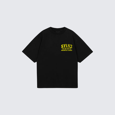 HUNDREDBOYZ SYL82 BLACK TSHIRT