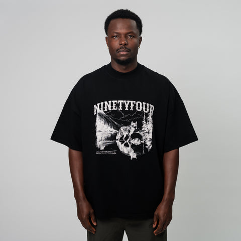 LONE WOLF T-SHIRT (BOXY FIT) - Ninetyfour