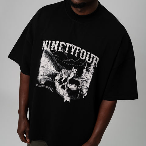 LONE WOLF T-SHIRT (BOXY FIT) - Ninetyfour