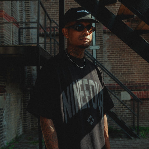 NINETYFOUR NINEFOUR BLACK TSHIRT