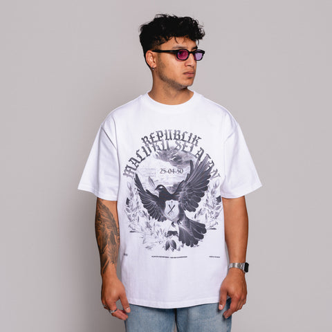 LTD POMBO WHITE SUMMER TSHIRT