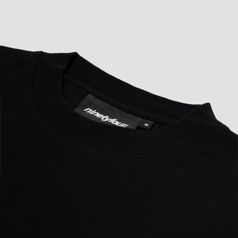 BLACK BLANK T-SHIRT - BASE