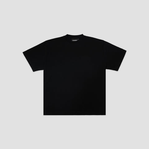 BLACK BLANK T-SHIRT - BASE