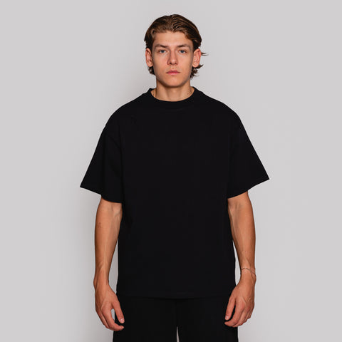 BLACK BLANK T-SHIRT