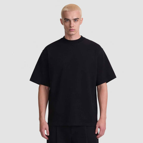 BLACK BLANK T-SHIRT - BASE