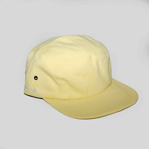 BUTTER YELLOW 5 PANEL CAP