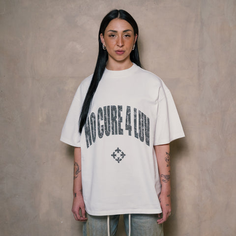 FOR LUV. WHITE T-SHIRT