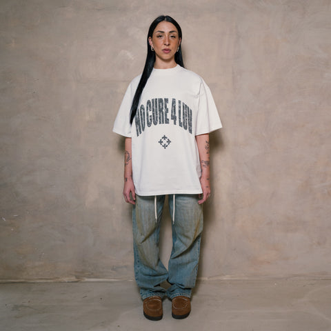 FOR LUV. WHITE T-SHIRT