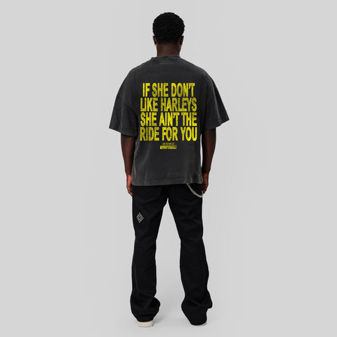 HB RIDEFORYOU ACID WASH T-SHIRT