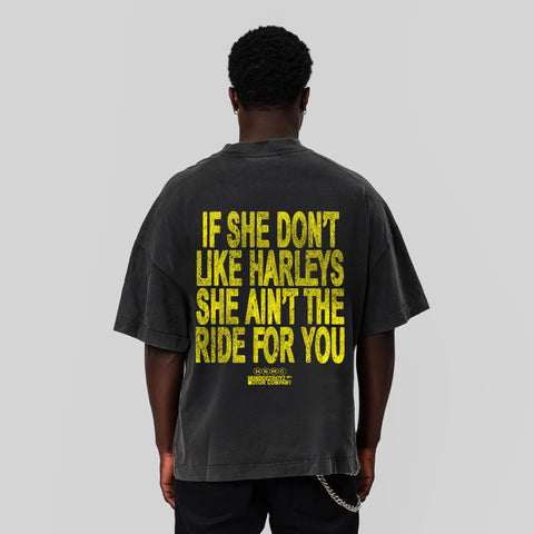 HB RIDEFORYOU ACID WASH T-SHIRT