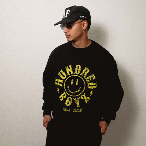 HB 2026 BLACK CREWNECK