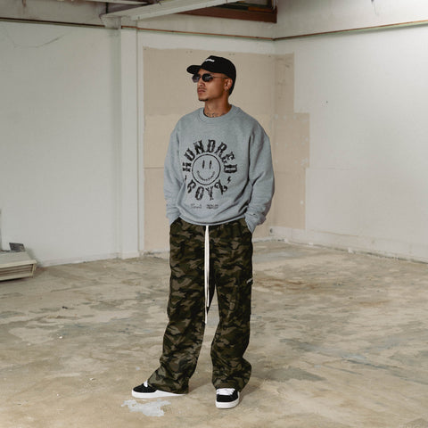 HB 2026 GREY CREWNECK