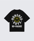 HB+FRIENDZ OFFICIAL BLACK TSHIRT - Ninetyfour