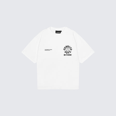 HB+FRIENDZ OFFICIAL WHITE TSHIRT