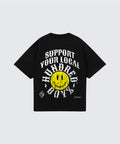 HUNDREDBOYZ SYL82 BLACK TSHIRT