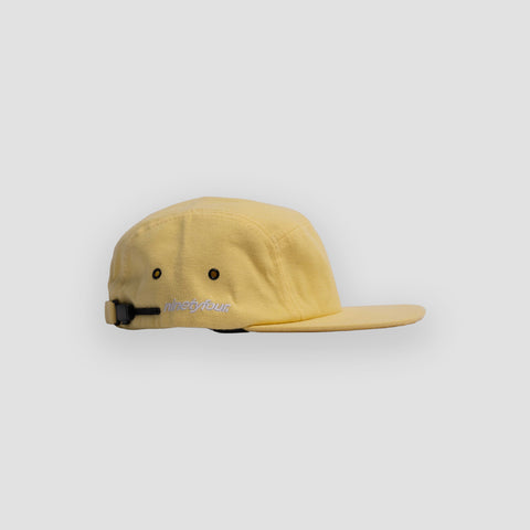 BUTTER YELLOW 5 PANEL CAP