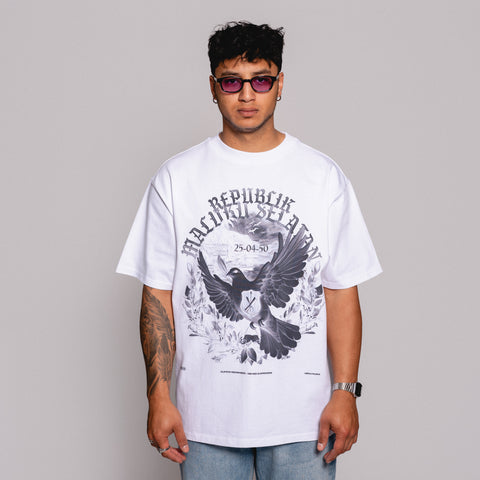 LTD POMBO WHITE SUMMER TSHIRT