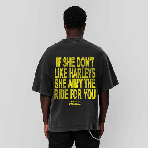 HB RIDEFORYOU ACID WASH T-SHIRT