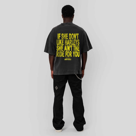 HB RIDEFORYOU ACID WASH T-SHIRT